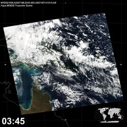 Level 1B Image at: 0345 UTC