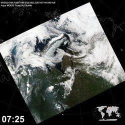 Level 1B Image at: 0725 UTC