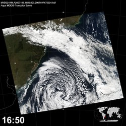 Level 1B Image at: 1650 UTC