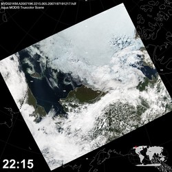 Level 1B Image at: 2215 UTC