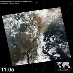 Level 1B Image at: 1105 UTC