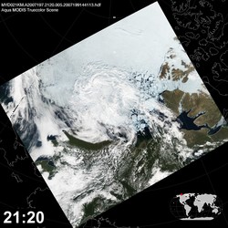 Level 1B Image at: 2120 UTC