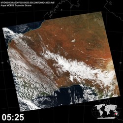 Level 1B Image at: 0525 UTC