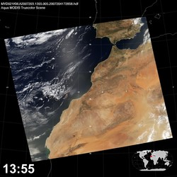 Level 1B Image at: 1355 UTC