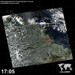 Level 1B Image at: 1705 UTC