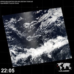 Level 1B Image at: 2205 UTC