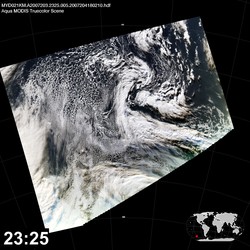 Level 1B Image at: 2325 UTC