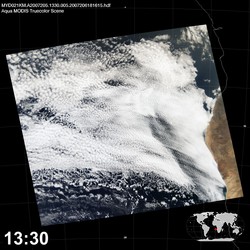 Level 1B Image at: 1330 UTC