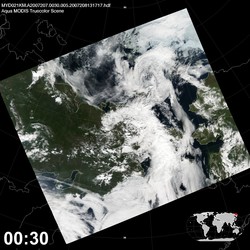 Level 1B Image at: 0030 UTC