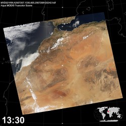 Level 1B Image at: 1330 UTC