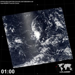 Level 1B Image at: 0100 UTC