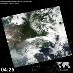 Level 1B Image at: 0425 UTC