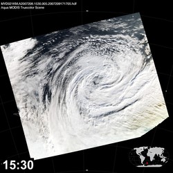 Level 1B Image at: 1530 UTC