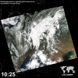 Level 1B Image at: 1025 UTC