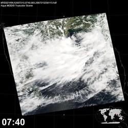 Level 1B Image at: 0740 UTC