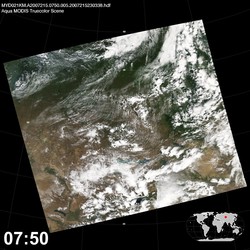 Level 1B Image at: 0750 UTC