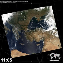 Level 1B Image at: 1105 UTC