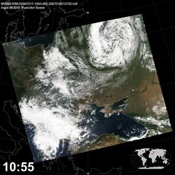 Level 1B Image at: 1055 UTC