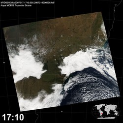 Level 1B Image at: 1710 UTC