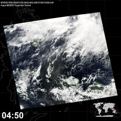 Level 1B Image at: 0450 UTC