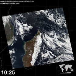 Level 1B Image at: 1025 UTC