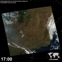 Level 1B Image at: 1700 UTC