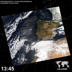 Level 1B Image at: 1345 UTC