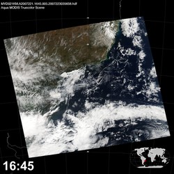 Level 1B Image at: 1645 UTC