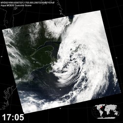 Level 1B Image at: 1705 UTC