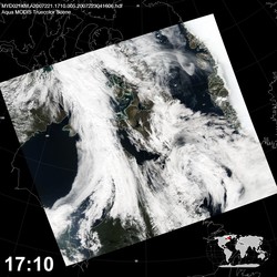 Level 1B Image at: 1710 UTC