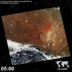 Level 1B Image at: 0500 UTC