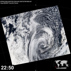 Level 1B Image at: 2250 UTC