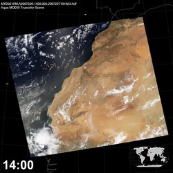 Level 1B Image at: 1400 UTC