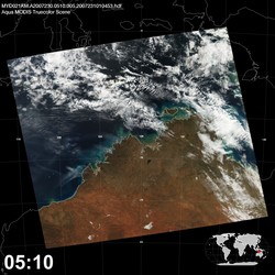 Level 1B Image at: 0510 UTC