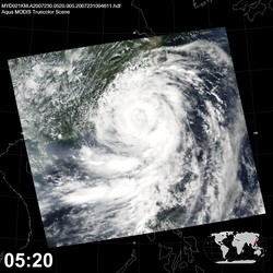 Level 1B Image at: 0520 UTC