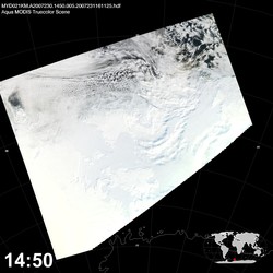 Level 1B Image at: 1450 UTC