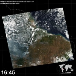 Level 1B Image at: 1645 UTC