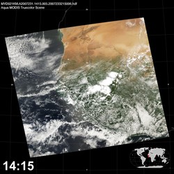 Level 1B Image at: 1415 UTC