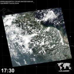 Level 1B Image at: 1730 UTC