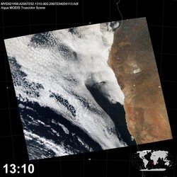 Level 1B Image at: 1310 UTC