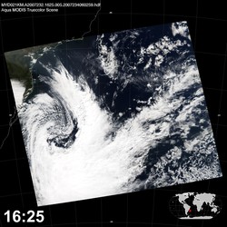 Level 1B Image at: 1625 UTC