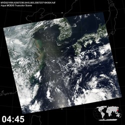 Level 1B Image at: 0445 UTC