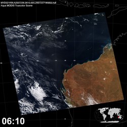 Level 1B Image at: 0610 UTC