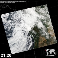 Level 1B Image at: 2120 UTC