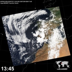 Level 1B Image at: 1345 UTC