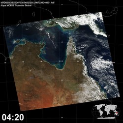 Level 1B Image at: 0420 UTC