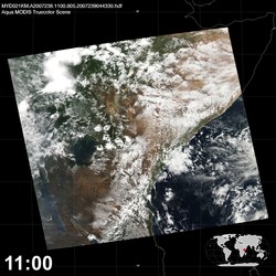 Level 1B Image at: 1100 UTC