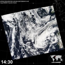 Level 1B Image at: 1430 UTC