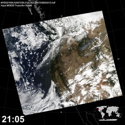 Level 1B Image at: 2105 UTC