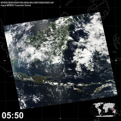 Level 1B Image at: 0550 UTC